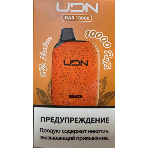 Электронная сигарета UDN BAR 10000 Tobacco (УДН Бар Табак)